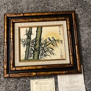 VINTAGE 1980s SHU ISHI OIL PAINTING ❤️SALE❤️